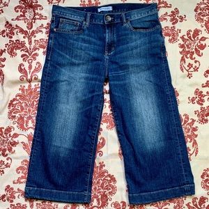 Banana Republic Wide Leg Capri Jeans
